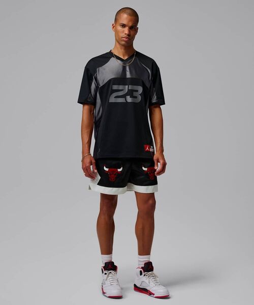 JORDAN BRAND(ジョーダンブランド)の「ジョーダン フライト メンズ ジャージー トップ / Jordan Flight Men's Jersey Top IF1913-010 Black(Tシャツ/カットソー・メンズ・ブラック・2XL/XL/M/L/S)」の12枚目の写真