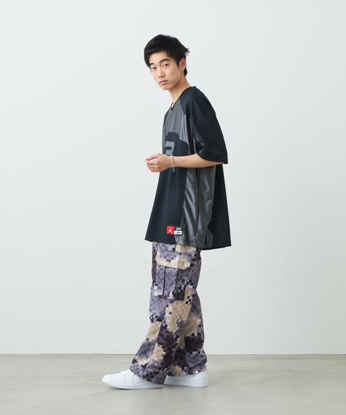 JORDAN BRAND(ジョーダンブランド)の「ジョーダン フライト メンズ ジャージー トップ / Jordan Flight Men's Jersey Top IF1913-010 Black(Tシャツ/カットソー・メンズ・ブラック・2XL/XL/M/L/S)」の5枚目の写真