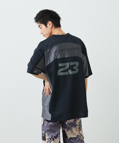 NIKE JORDAN メッシュジャージ AIRロゴ ブラック セール】ジョーダン フライト メンズ ジャージー トップ / Jordan