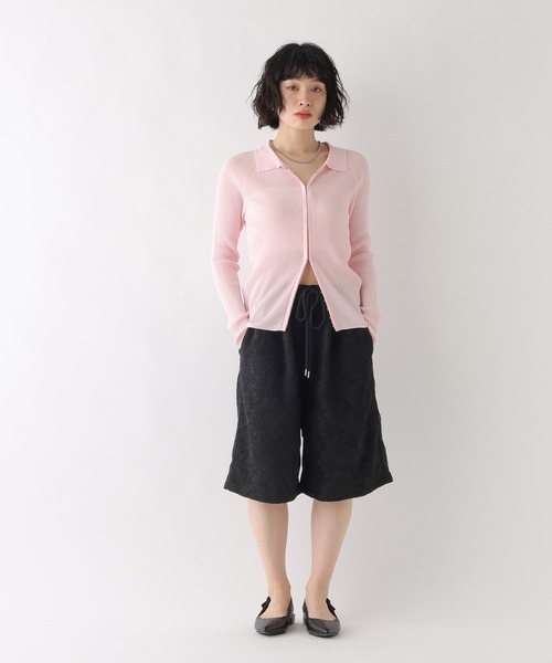 BAYFLOW（ベイフロー）の「[WEB限定/トレンドアイテム]レースイージーハーフパンツ（その他パンツ・レディース・ブラック/ホワイト・SMALL/MEDIUM）」の10枚目の写真