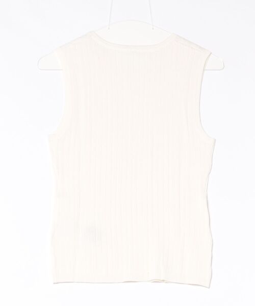 coca(coca)(コカ)の「ワイドリブタンクトップ(タンクトップ・レディース・ブラック/アイボリー・L/M/S/XL)」の22枚目の写真