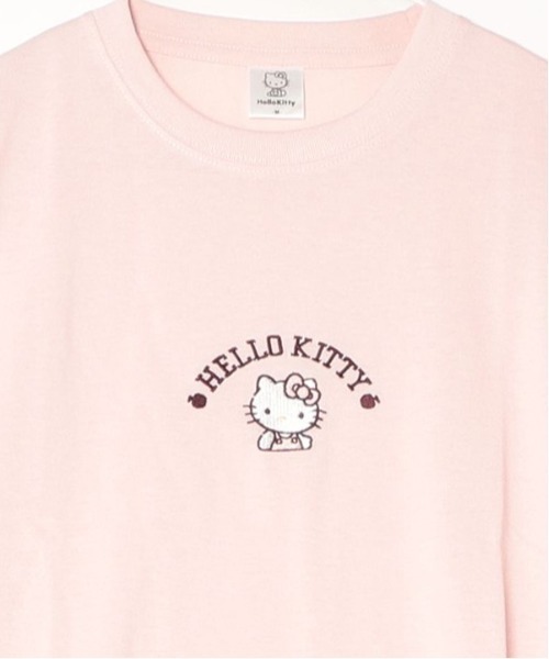sanrio(サンリオ)の「【SANRIO/サンリオ】キャラクタープリント 半袖WIDEシルエットTシャツ(HELLO KITTY/ハローキティ)(Tシャツ/カットソー・レディース・オフホワイト/ブラック/ライトピンク/ネイビー・MEDIUM/LARGE)」の15枚目の写真