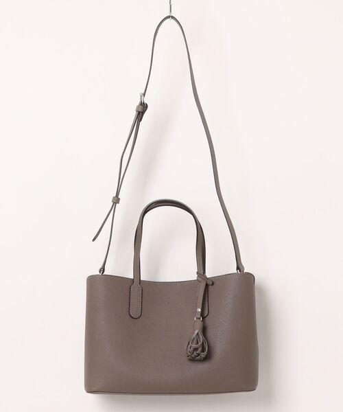 U by Ungaro(ユーバイウンガロ)の「U by ungaro(ユーバイウンガロ) メロディ 2WAYハンド(ハンドバッグ・レディース・グレー/オフホワイト/ブラック・FREE)」の1枚目の写真