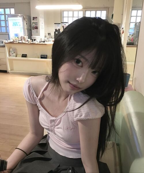 ILLIGO（イリゴ）の「ボタンホルタースリーブレスピンク（Tシャツ/カットソー・レディース・その他・OS）」の6枚目の写真