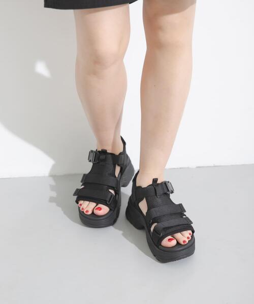 URBAN RESEARCH Sonny Label(アーバンリサーチサニーレーベル)の「Teva W HURRICANE AMPSOLE GAILA(サンダル・レディース・ホワイト系その他/ブラック・6/7)」の7枚目の写真