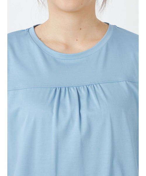 McGREGOR(マックレガー)の「ヨーク切り替えTシャツ(Tシャツ/カットソー・レディース・ネイビー/ライトブルー/サンドグレー・L/M)」の8枚目の写真