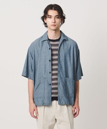 【別注】＜FILL THE BILL＞CHAMBRAY OPENCOLLAR SHIRT/オープンカラーシャツ