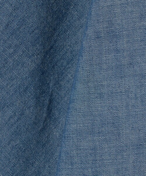 FILL THE BILL（フィルザビル）の「【別注】＜FILL THE BILL＞CHAMBRAY OPENCOLLAR SHIRT/オープンカラーシャツ（シャツ/ブラウス・メンズ・ネイビー/ブラック・2/1）」の16枚目の写真