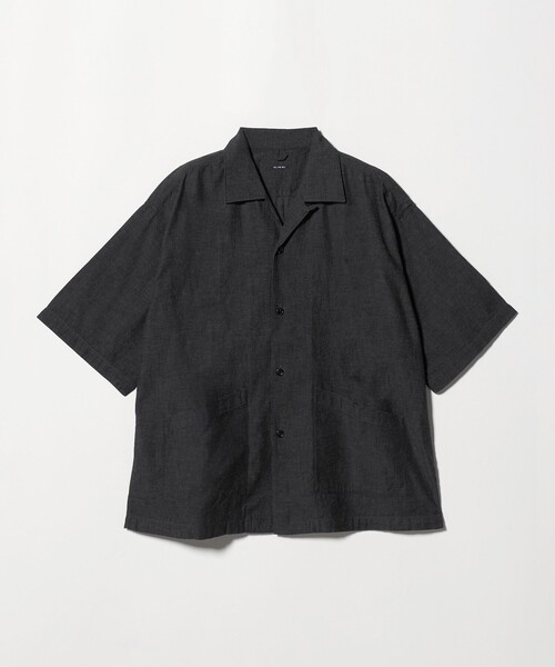 FILL THE BILL（フィルザビル）の「【別注】＜FILL THE BILL＞CHAMBRAY OPENCOLLAR SHIRT/オープンカラーシャツ（シャツ/ブラウス・メンズ・ネイビー/ブラック・2/1）」の17枚目の写真