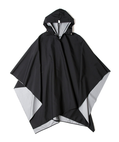 yoshiokubo(ヨシオクボ)の「yoshiokubo ヨシオクボ / PONCHO 防水ポンチョ レインコート / YES23903(ポンチョ・メンズ・ブラック/カーキ/ターコイズブルー・FREE)」の7枚目の写真