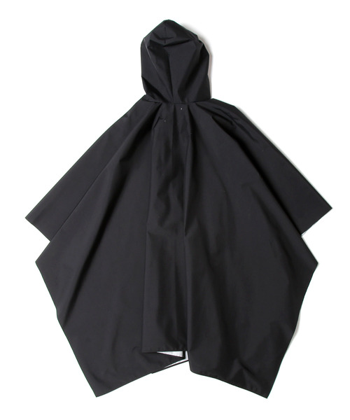 yoshiokubo(ヨシオクボ)の「yoshiokubo ヨシオクボ / PONCHO 防水ポンチョ レインコート / YES23903(ポンチョ・メンズ・ブラック/カーキ/ターコイズブルー・FREE)」の9枚目の写真