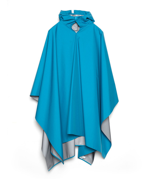yoshiokubo(ヨシオクボ)の「yoshiokubo ヨシオクボ / PONCHO 防水ポンチョ レインコート / YES23903(ポンチョ・メンズ・ブラック/カーキ/ターコイズブルー・FREE)」の20枚目の写真
