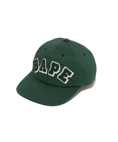 A BATHING APE(アベイシングエイプ)の「BAPE PATCHED PANEL CAP(キャップ・メンズ・グリーン/ブラック/サックスブルー・FREE)」の3枚目の写真