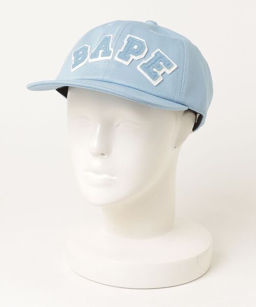 A BATHING APE(アベイシングエイプ)の「BAPE PATCHED PANEL CAP(キャップ・メンズ・グリーン/ブラック/サックスブルー・FREE)」の15枚目の写真