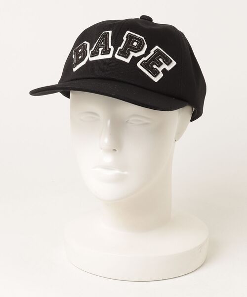 A BATHING APE(アベイシングエイプ)の「BAPE PATCHED PANEL CAP(キャップ・メンズ・グリーン/ブラック/サックスブルー・FREE)」の13枚目の写真