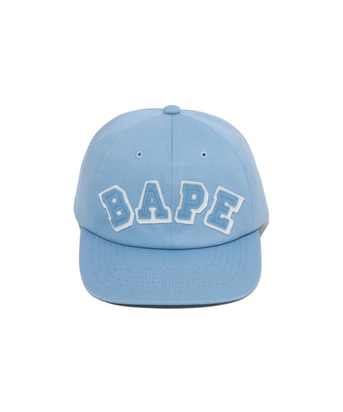 A BATHING APE(アベイシングエイプ)の「BAPE PATCHED PANEL CAP(キャップ・メンズ・グリーン/ブラック/サックスブルー・FREE)」の6枚目の写真