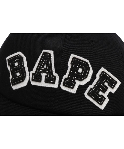 A BATHING APE(アベイシングエイプ)の「BAPE PATCHED PANEL CAP(キャップ・メンズ・グリーン/ブラック/サックスブルー・FREE)」の10枚目の写真