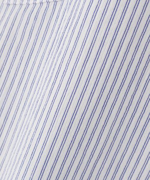 MHL.(エムエイチエル)の「YARN DYED COTTON VOILE SHIRT(シャツ/ブラウス・レディース・ブルー/カーキ・1/2)」の6枚目の写真
