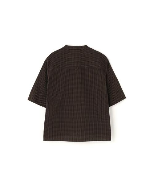 MHL.(エムエイチエル)の「YARN DYED COTTON VOILE SHIRT(シャツ/ブラウス・レディース・ブルー/カーキ・1/2)」の13枚目の写真