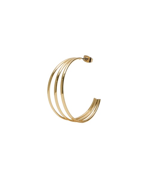 ROSE BUD(ローズバッド)の「THREE LINE PIERCE(ピアス(両耳用)・レディース・シルバー/ゴールド・ONE SIZE)」の7枚目の写真