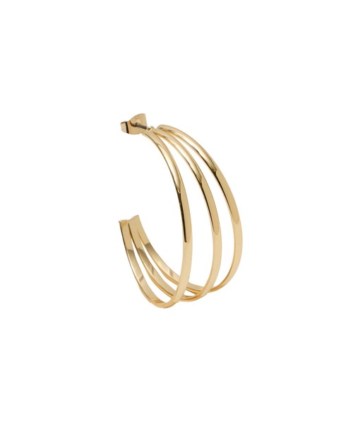 ROSE BUD(ローズバッド)の「THREE LINE PIERCE(ピアス(両耳用)・レディース・シルバー/ゴールド・ONE SIZE)」の9枚目の写真
