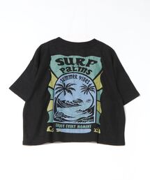 【Kahiko】SURF&Palms ビーチリーTシャツ