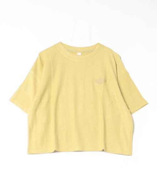 Kahiko(カヒコ)の「【Kahiko】SURF&Palms ビーチリーTシャツ(Tシャツ/カットソー・レディース・ホワイト/ブラック/ベージュ/グリーン・FREE)」の7枚目の写真