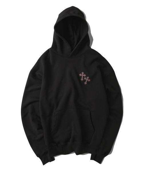 Twin Cross Over Fit Full Parka [чёрный] — твинкросс оверсайз парка