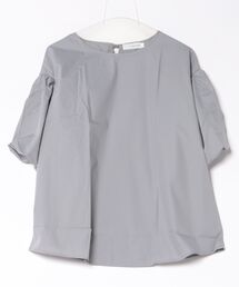 【5色展開】パフスリーブバックリボンブラウス