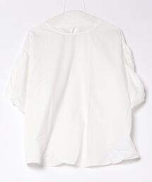 【5色展開】パフスリーブバックリボンブラウス