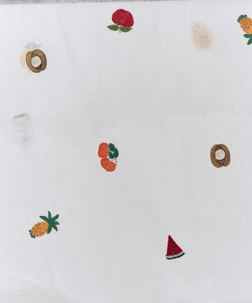 BEARDSLEY(ビアズリー)の「夏の果実の刺繍ストール《CITRUS》(ストール/ショール・レディース・ホワイト・FREE)」の4枚目の写真