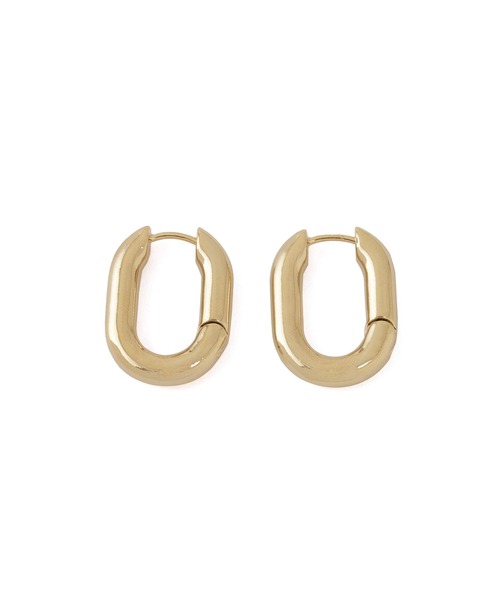le cercle ADAM ET ROPE'(ルセルクルアダムエロペ)の「パイプフープピアス(ピアス(両耳用)・レディース・シルバー/ゴールド・FREE)」の11枚目の写真