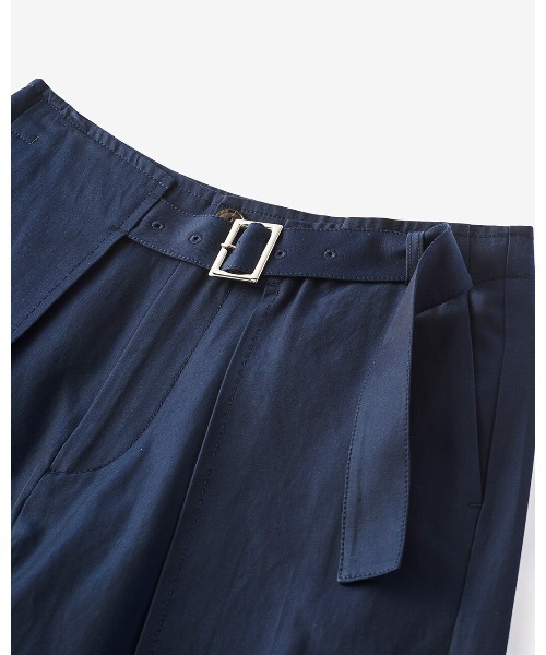 DoCLASSE（ ドゥクラッセ）の「コットンギャバジン・レイヤードパンツ（その他パンツ・レディース・ベージュ/ダークネイビー/オリーブ・11/13/9/7）」の7枚目の写真