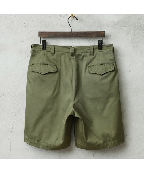 WAIPER.inc(ワイパーインク)の「WAIPER.inc 米軍 50's UNIFORM TWILL SHADE No.1 チノショーツ【WP1183】(チノパンツ・メンズ・ベージュ系その他/ブラック/オリーブ・32/36/30/38)」の5枚目の写真