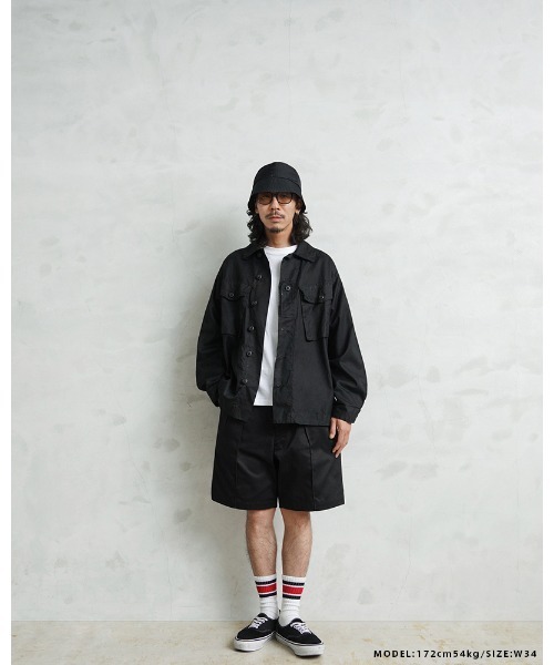 WAIPER.inc(ワイパーインク)の「WAIPER.inc 米軍 50's UNIFORM TWILL SHADE No.1 チノショーツ【WP1183】(チノパンツ・メンズ・ベージュ系その他/ブラック/オリーブ・32/36/30/38)」の10枚目の写真