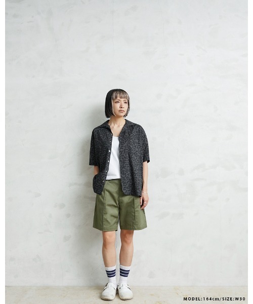 WAIPER.inc(ワイパーインク)の「WAIPER.inc 米軍 50's UNIFORM TWILL SHADE No.1 チノショーツ【WP1183】(チノパンツ・メンズ・ベージュ系その他/ブラック/オリーブ・32/36/30/38)」の12枚目の写真
