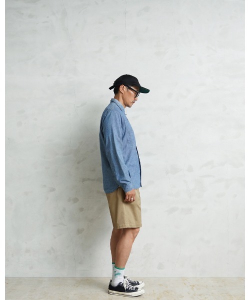 WAIPER.inc(ワイパーインク)の「WAIPER.inc 米軍 50's UNIFORM TWILL SHADE No.1 チノショーツ【WP1183】(チノパンツ・メンズ・ベージュ系その他/ブラック/オリーブ・32/36/30/38)」の16枚目の写真