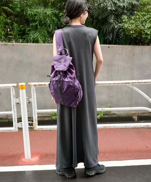 OUTDOOR PRODUCTS(アウトドアプロダクツ)の「追加5 PACKABLE BACKPACK(バックパック/リュック・レディース・ブラック/レッド/ライトグレー・FREE)」の16枚目の写真