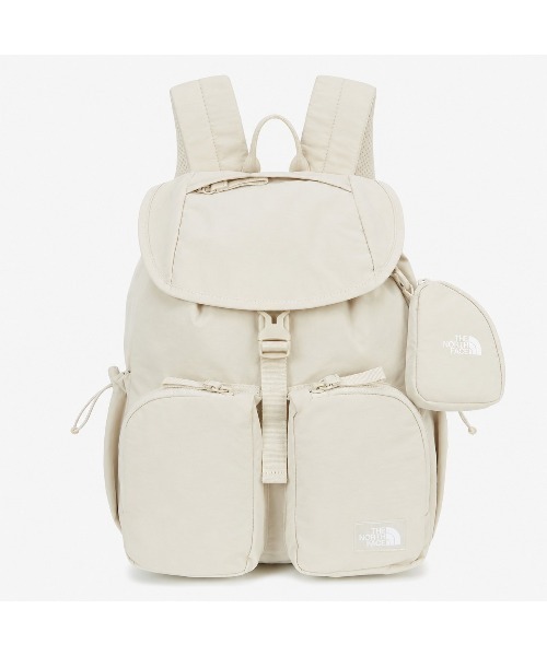 THE NORTH FACE（ザノースフェイス）の「国内未発売　THE NORTH FACE(ザ・ノースフェイス)/巾着型 軽量 リュック バックパック/W'S BREEZE BACKPACK（バックパック/リュック・レディース・グレー/ブラック系その他/ホワイト/サンドベージュ/バイオレット・FREE）」の2枚目の写真