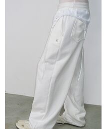 41PRAY（サイルプレイ）の「Layered Sweatpants / Ivory（スウェットパンツ）」