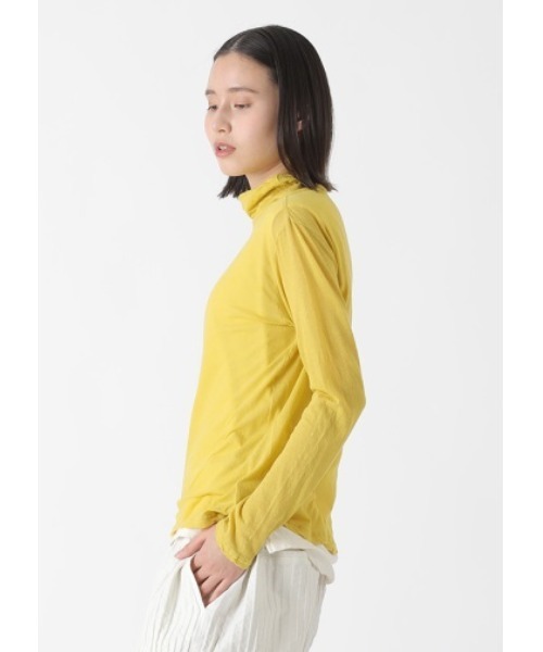 Plantation(プランテーション)の「エジプトコットン / (O)(Tシャツ/カットソー・レディース・イエロー・M size)」の3枚目の写真