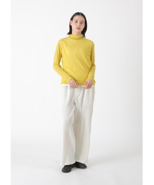 Plantation(プランテーション)の「エジプトコットン / (O)(Tシャツ/カットソー・レディース・イエロー・M size)」の5枚目の写真