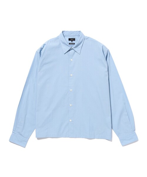 BEAMS(ビームス)の「ブロードシャツ(シャツ/ブラウス・メンズ・ベージュ/ホワイト/サックスブルー・LARGE/MEDIUM/SMALL/X-LARGE)」の3枚目の写真
