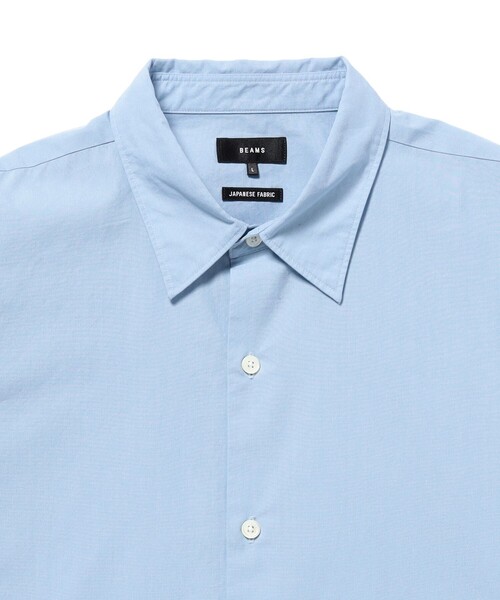BEAMS(ビームス)の「ブロードシャツ(シャツ/ブラウス・メンズ・ベージュ/ホワイト/サックスブルー・LARGE/MEDIUM/SMALL/X-LARGE)」の22枚目の写真