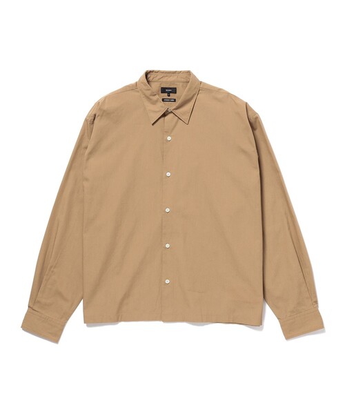 BEAMS(ビームス)の「ブロードシャツ(シャツ/ブラウス・メンズ・ベージュ/ホワイト/サックスブルー・LARGE/MEDIUM/SMALL/X-LARGE)」の9枚目の写真