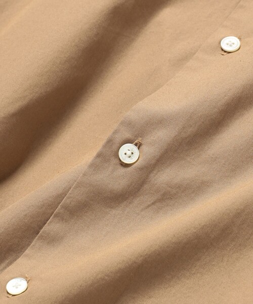 BEAMS(ビームス)の「ブロードシャツ(シャツ/ブラウス・メンズ・ベージュ/ホワイト/サックスブルー・LARGE/MEDIUM/SMALL/X-LARGE)」の10枚目の写真