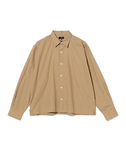 BEAMS(ビームス)の「ブロードシャツ(シャツ/ブラウス・メンズ・ベージュ/ホワイト/サックスブルー・LARGE/MEDIUM/SMALL/X-LARGE)」の14枚目の写真