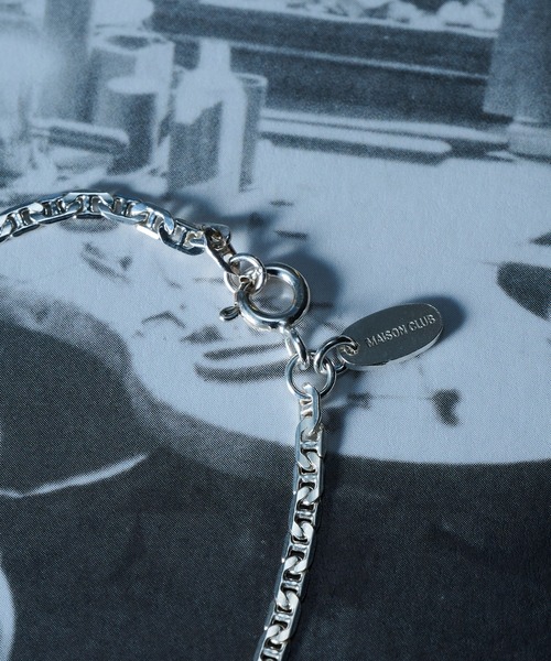 MILITARY(ミリタリー)の「【MAISON CLUB】Flat Marina Chain Bracelet Silver925 KUN(ブレスレット・メンズ・シルバー・FREE)」の3枚目の写真