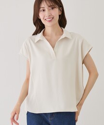 ダブルクロススキッパーブラウス