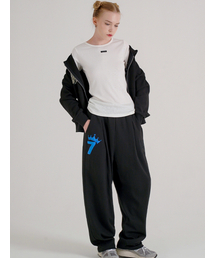 FABULOUS ARCHIVE（ファビュラスアーカイブ）の「SEVEN BALLOON PANTS BLACK(FCG1PT695M)（スウェットパンツ）」